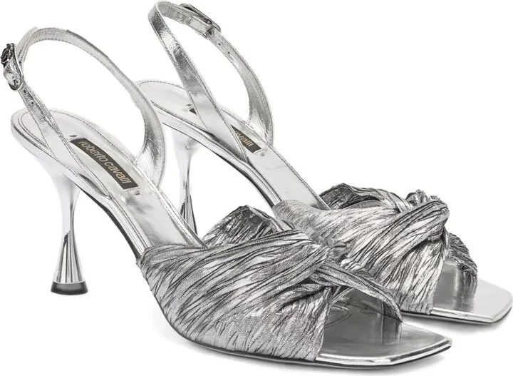 Twisted-Front Slingback Sandals - Image 2