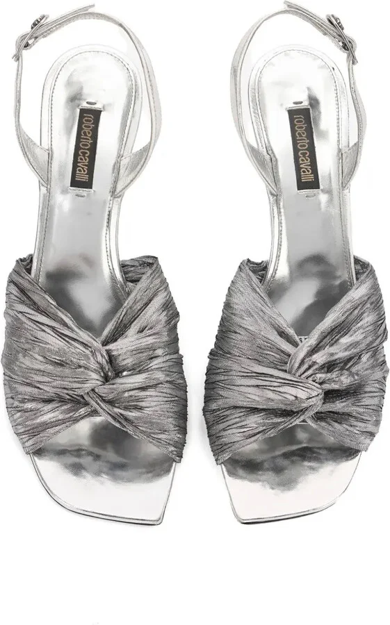 Twisted-Front Slingback Sandals - Image 4