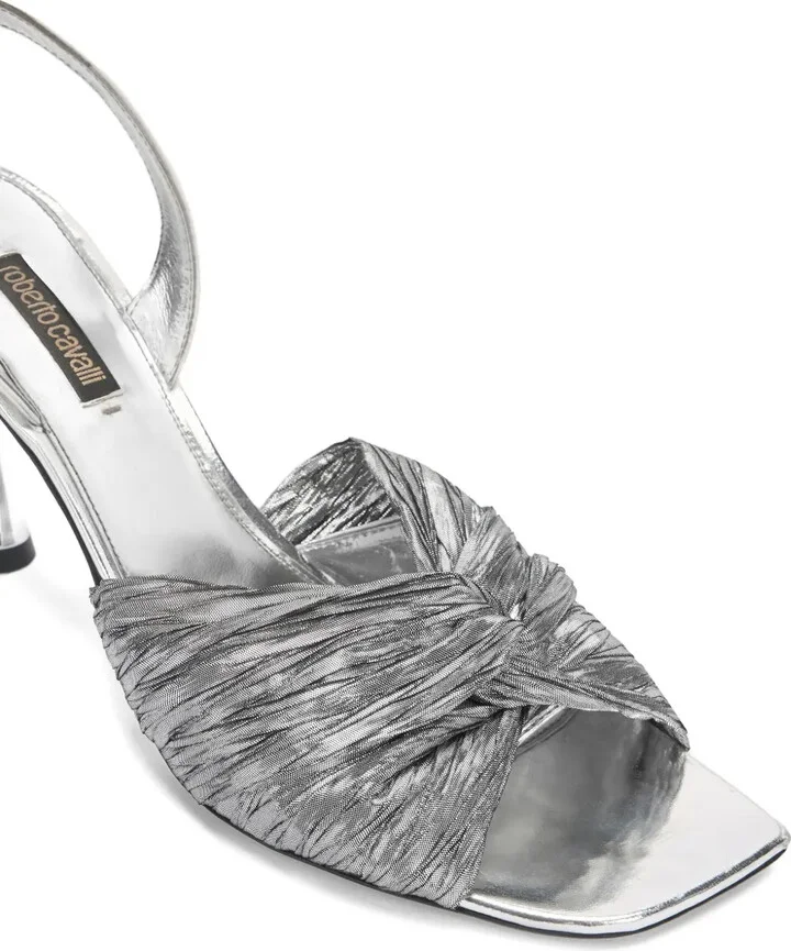Twisted-Front Slingback Sandals - Image 5
