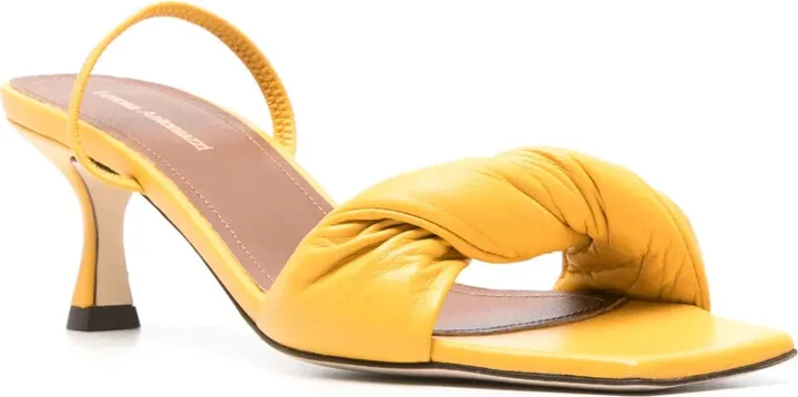 Twisted Leather Sandals - Image 2