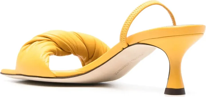 Twisted Leather Sandals - Image 3
