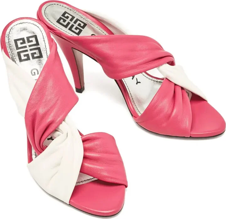 Twisted Leather Slides - Image 2