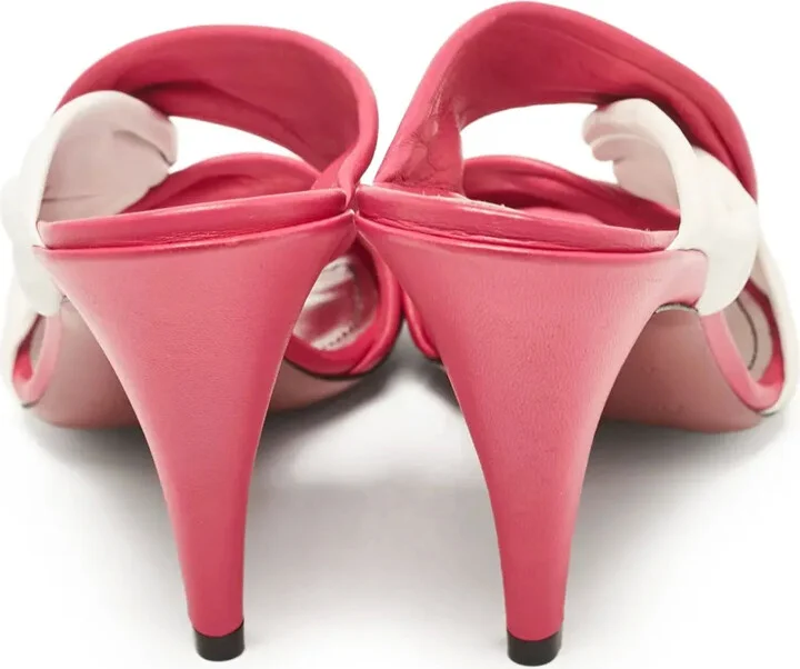 Twisted Leather Slides - Image 3
