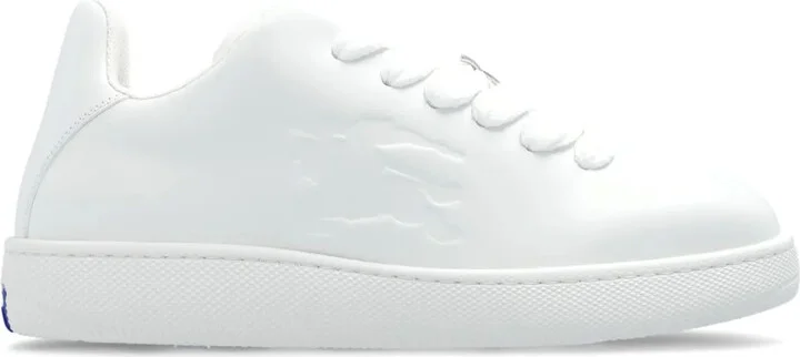 Twisted Metal Detail Leather Sneakers