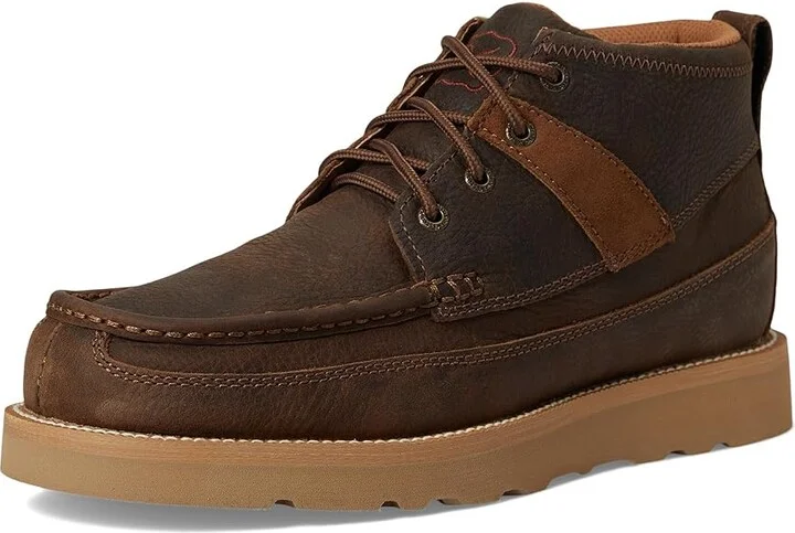 Twisted X 4 Wedge Sole Boot Men's Boots Tobacco Brown : 8.5 M, Leather - Image 5