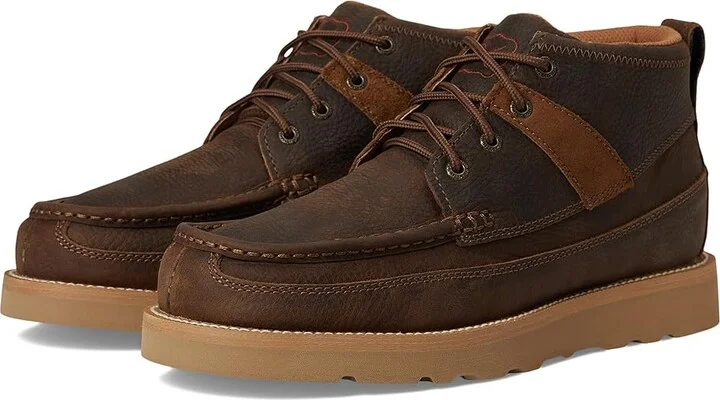 Twisted X 4 Wedge Sole Boot Men's Boots Tobacco Brown : 8.5 M, Leather