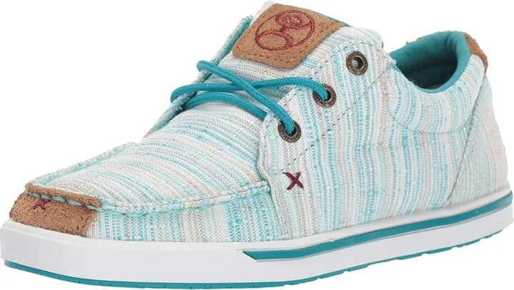 Twisted X Hooey Looper Women's Shoes Blue/Multi : 7 M, Textile - Image 2