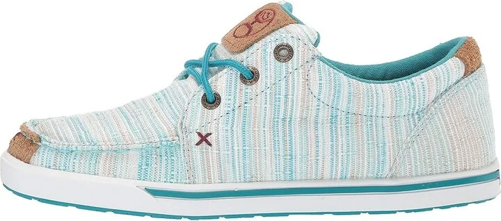 Twisted X Hooey Looper Women's Shoes Blue/Multi : 7 M, Textile - Image 7