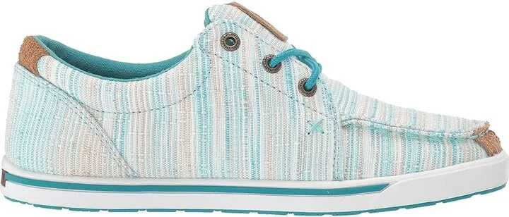 Twisted X Hooey Looper Women's Shoes Blue/Multi : 7 M, Textile - Image 8