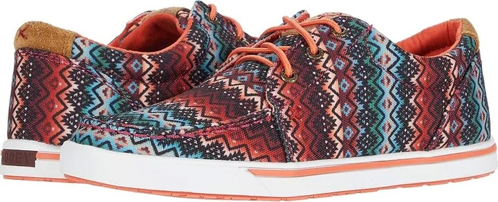 Twisted X Hooey Loper Women's Shoes Aztec Print : 7.5 M, Textile