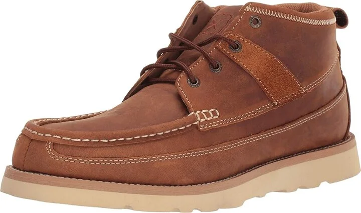 Twisted X MCA0007 Men's Boots Oiled Saddle : 7.5 M, Leather - Image 2