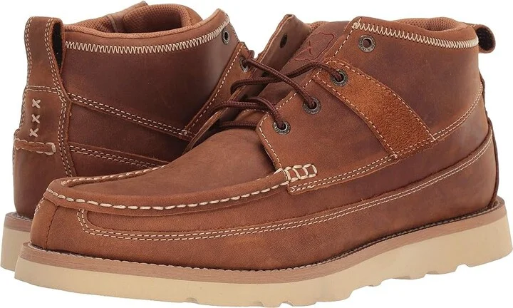 Twisted X MCA0007 Men's Boots Oiled Saddle : 7.5 M, Leather