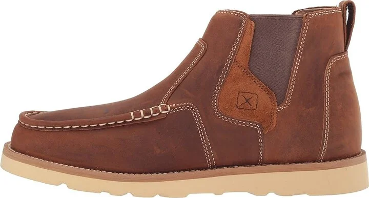 Twisted X MCA0013 Men's Boots Oiled Saddle : 7 M, Leather - Image 7