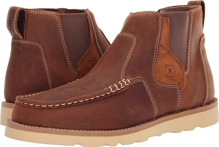 Twisted X MCA0013 Men's Boots Oiled Saddle : 7 M, Leather