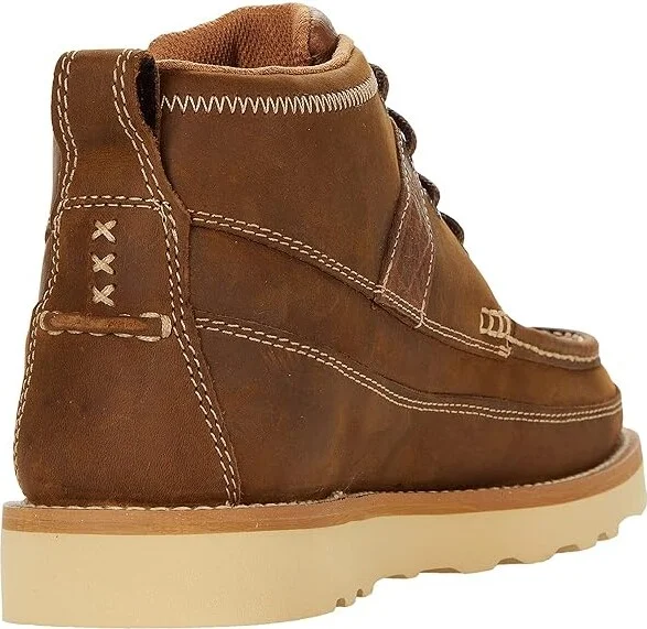 Twisted X MCA0043 Men's Shoes Distressed Saddle/Cognac : 13 W, Leather - Image 4