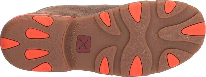 Twisted X MDM0019 Men's Boots Bomber/Neon Orange : 9 M, Leather - Image 4