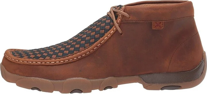 Twisted X MDM0057 Men's Boots Oiled Saddle/Midnight : 9.5 M, Leather - Image 7