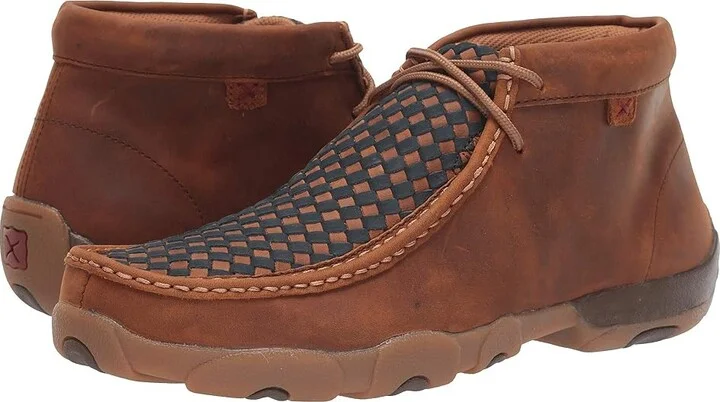 Twisted X MDM0057 Men's Boots Oiled Saddle/Midnight : 9.5 M, Leather