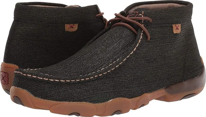 Twisted X MDM0080 Men's Shoes Rubberized Brown : 7.5 M, Synthetic