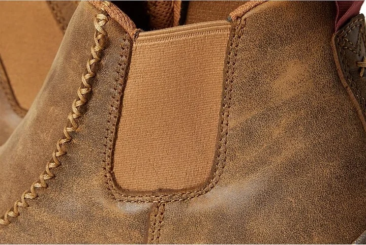 Twisted X MDMG002 Men's Moccasin Shoes Bomber : 10 M, Leather - Image 6
