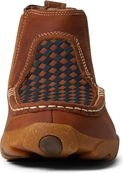 Twisted X MDMG005 Men's Shoes Woven Multi/Oiled Saddle : 11 M, Leather - Image 2