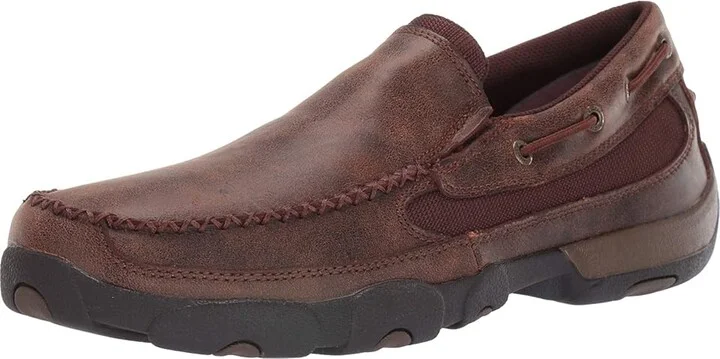 Twisted X MDMS009 Men's Shoes Brown : 7 M, Leather - Image 2
