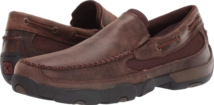 Twisted X MDMS009 Men's Shoes Brown : 7 M, Leather