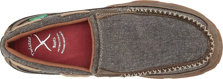 Twisted X MDMS012 Men's Shoes Grey : 7 M, Leather - Image 3