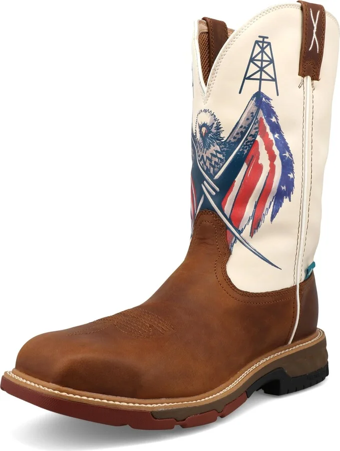 Roasted Pecan & Red, White, & Blue