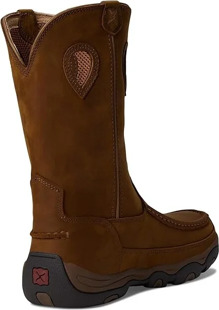 Twisted X MHKB002 Men's Shoes Distressed Saddle/Saddle : 7 M, Leather - Image 5
