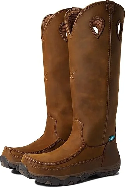 Twisted X MHKWBS1 Men's Boots Distressed Saddle & Saddle : 14 M, Leather