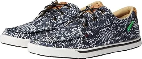 Twisted X WCA0045 Women's Shoes Black/White : 6.5 M