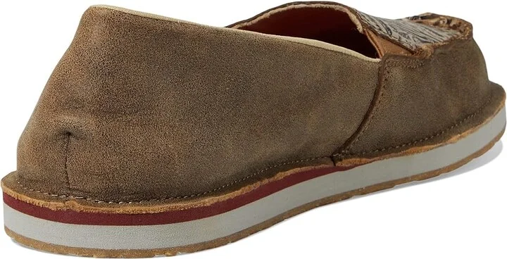 Twisted X WCL0019 - Slip-On Loafer Women's Shoes Bomber/Light Taupe : 6.5 M, Leather - Image 4