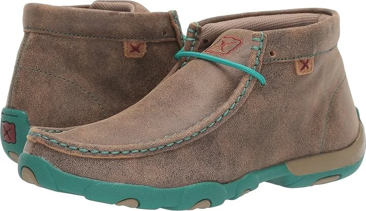 Twisted X WDM0020 Women's Boots Bomber/Turquoise : 6.5 M, Leather