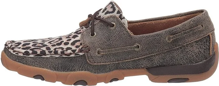 Twisted X WDM0057 Women's Boots Distressed/Leopard : 5.5 M, Leather - Image 7
