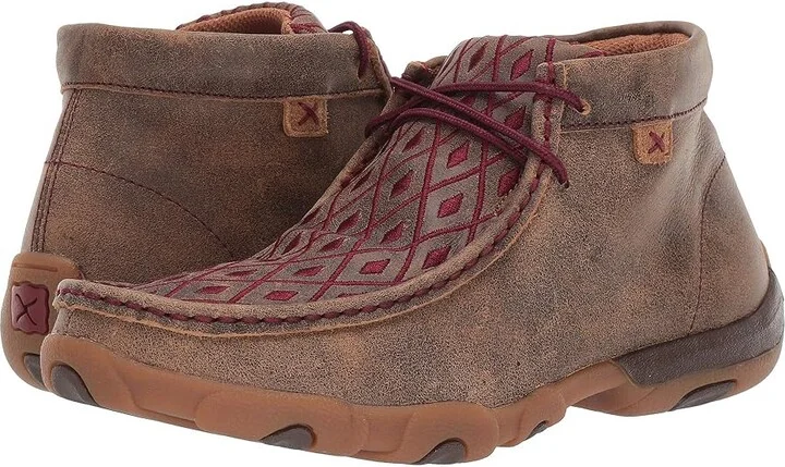 Twisted X WDM0071 Women's Boots Bomber/Mahogany : 9 M, Leather