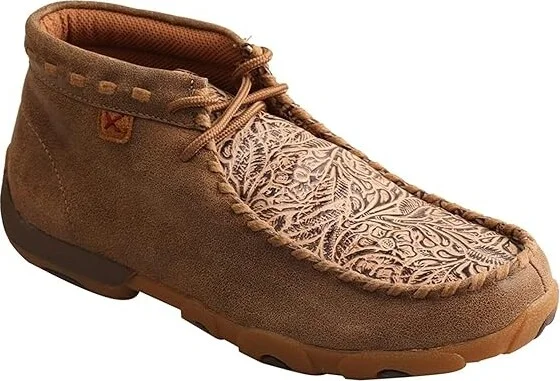 Twisted X WDM0080 Women's Shoes Bomber/Nude Print : 6 M, Leather