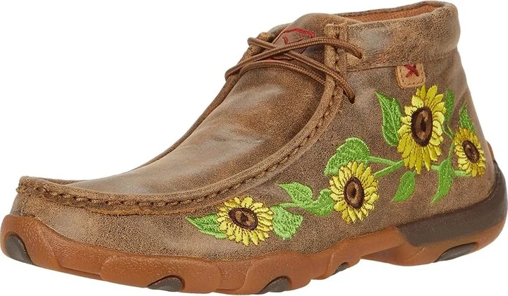 Twisted X WDM0128 Women's Shoes Bomber/Sunflower : 6.5 M, Leather - Image 2