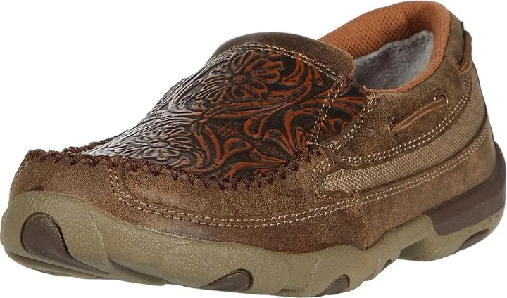 Twisted X WDMS018 Women's Shoes Bomber/Tooled : 8.5 M, Leather - Image 2