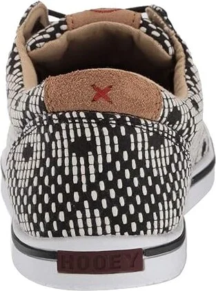 Twisted X WHYC017 Women's Shoes Black/White : 8 M, Canvas - Image 5
