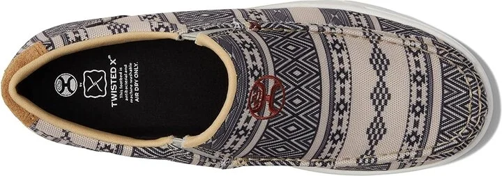 Twisted X WHYC022 Women's Shoes Taupe/Black : 9.5 M, Textile - Image 2