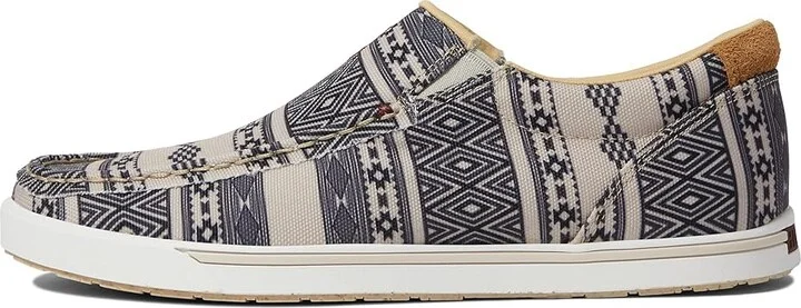 Twisted X WHYC022 Women's Shoes Taupe/Black : 9.5 M, Textile - Image 6