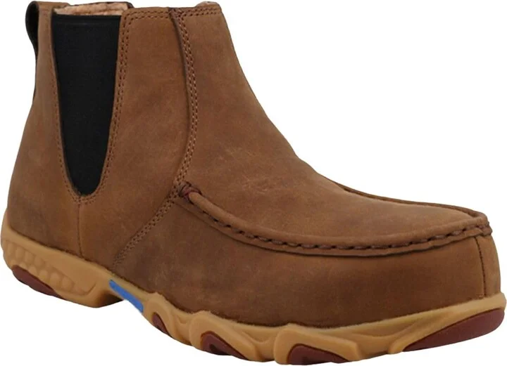 Twisted X Women's 4" Work Chelsea Driving Moc