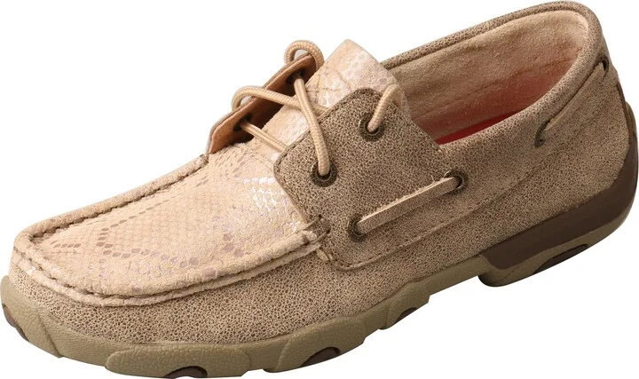 Dusty Tan & Snake Print