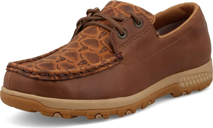 Twisted X Women's Boat Shoe Driving Moc