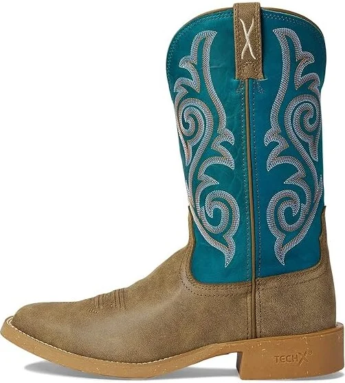 Twisted X WXTR001 Cowboy Women's Boots Bomber/Stormy Blue : 8 B - Medium, Leather - Image 6