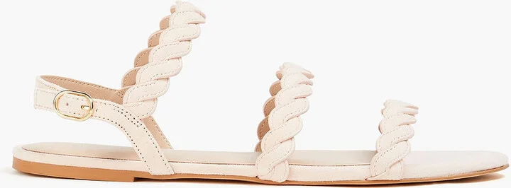 Twistie suede sandals