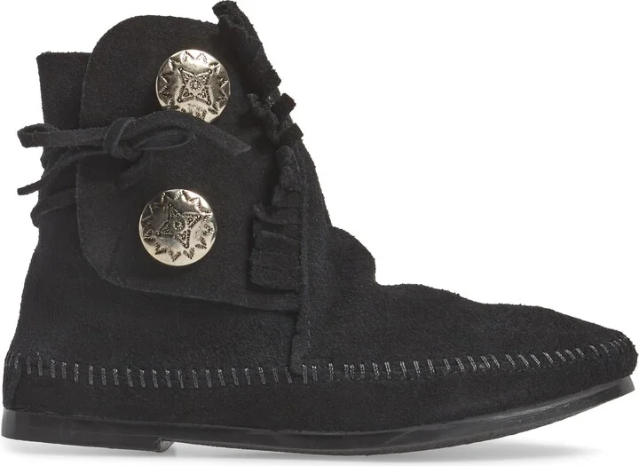 Two-Button Hardsole Bootie - Image 3