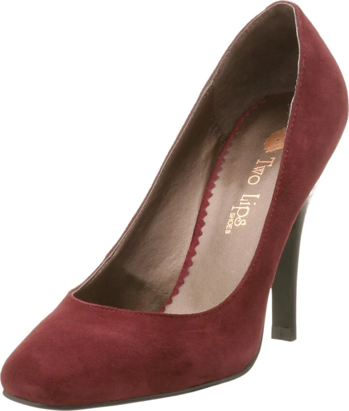 Burgundy Suede