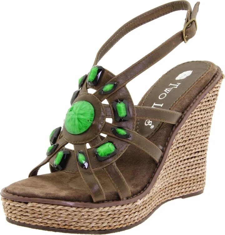Two Lips Women's Athena Wedge Sandal